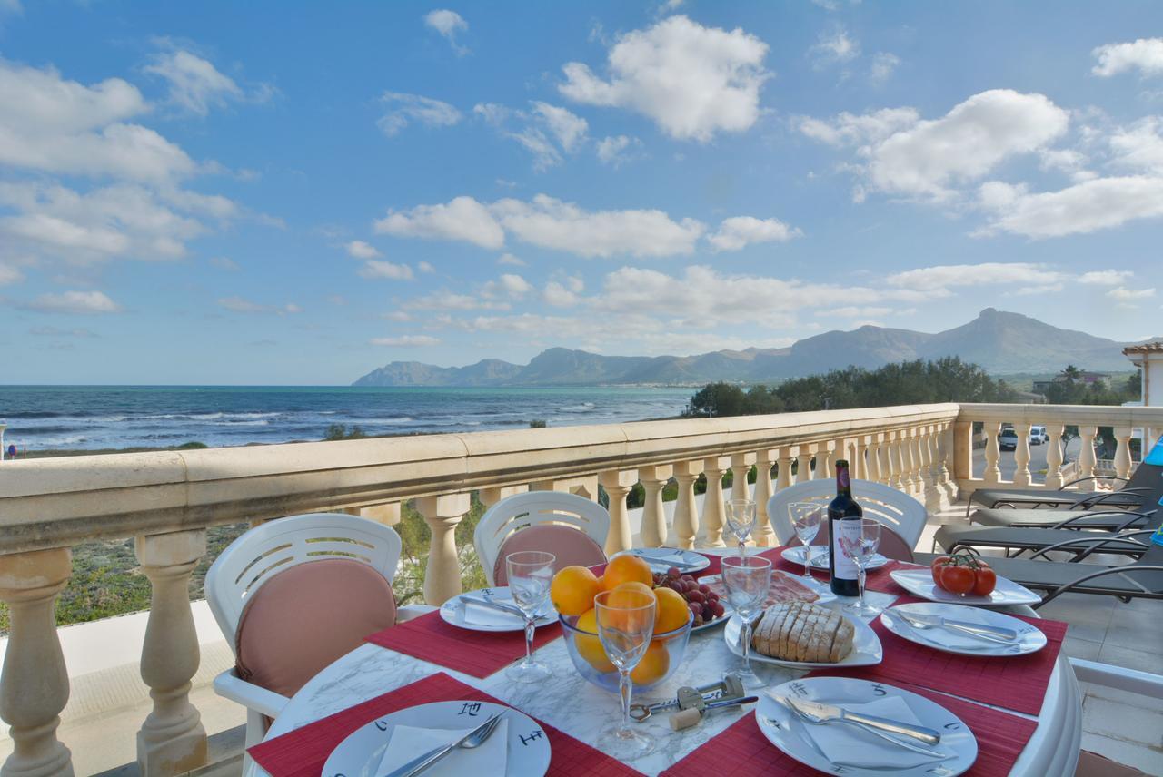 Front Line Beach Apartment In Son Serra Son Serra de Marina Eksteriør bilde