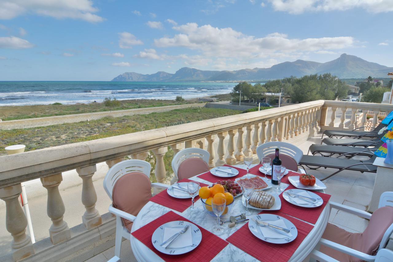Front Line Beach Apartment In Son Serra Son Serra de Marina Eksteriør bilde